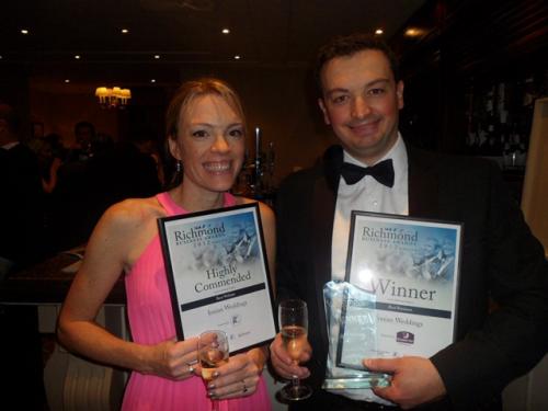 Ionian Weddings wins two Awards in Richmond Business Awards 2012 Ionian Weddings wins two Awards in Richmond Business Awards 2012