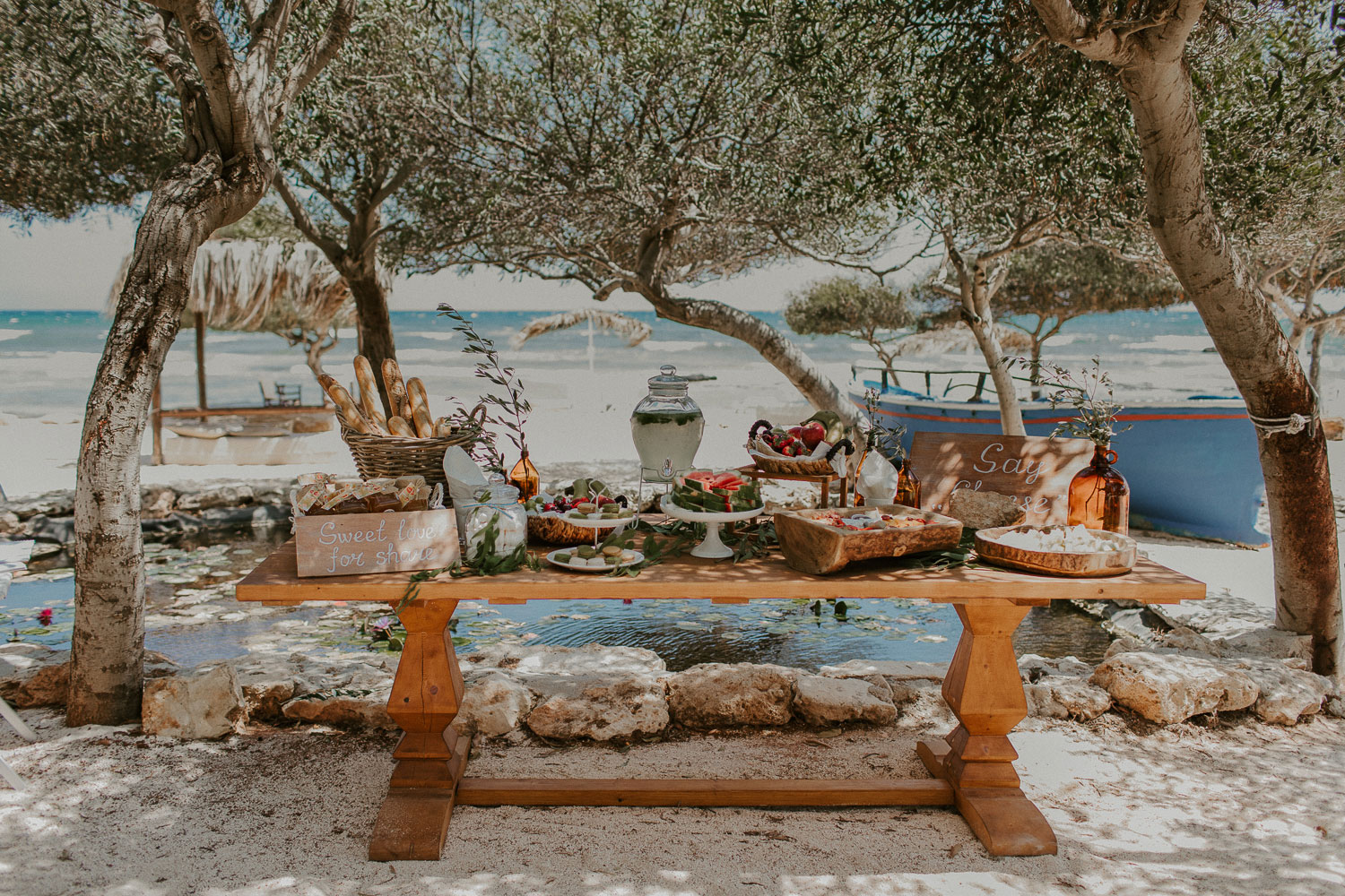 Private Beach Ceremony & Reception | Ionian Weddings